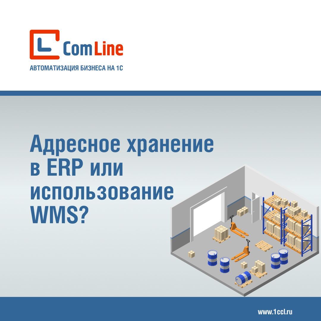 Адресное хранение в ERP или использование WMS-системы